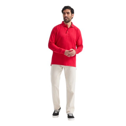 Customize Longsleeve Classic Poloshirt