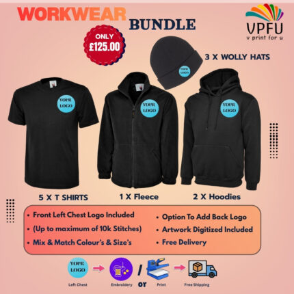 customized Mix workwear bundle