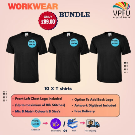 customized t shirt bundle