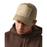 Removable patch 5-panel cap