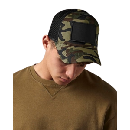 Patch snapback trucker