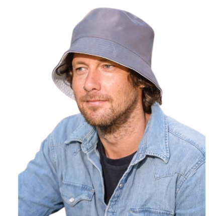 Core recycled reversible bucket hat