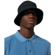 Bucket hat with metal eyelets (STAU893) - Image 2