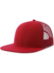 Snapback Mesh 6 Panel Sustainable Trucker Cap Adult - Image 6