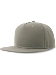 Snapback Flat Visor 5 Panel Sustainable Cap Adult - Image 6
