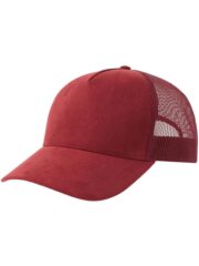 Rapper Suede S 5 Panel Sustainable Trucker Cap Adult - Image 6