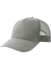 Rapper Suede S 5 Panel Sustainable Trucker Cap Adult - Image 5