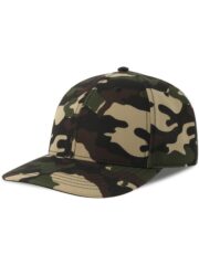 Beat S 6 Panel Structured Mid Profile Mid Visor Recycled Cap Adult - Image 5