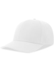 Beat S 6 Panel Structured Mid Profile Mid Visor Recycled Cap Adult - Image 3