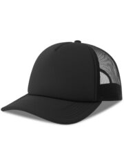 Rapper S 5 Panel Structured Foam Mid Profile Curved Visor Recycled Trucker Cap Adult - Image 21