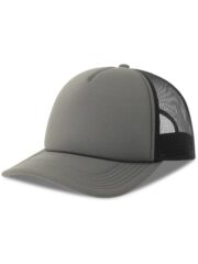 Rapper S 5 Panel Structured Foam Mid Profile Curved Visor Recycled Trucker Cap Adult - Image 20