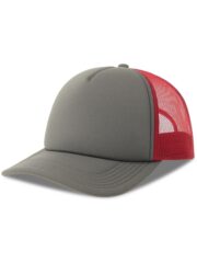 Rapper S 5 Panel Structured Foam Mid Profile Curved Visor Recycled Trucker Cap Adult - Image 19