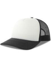 Rapper S 5 Panel Structured Foam Mid Profile Curved Visor Recycled Trucker Cap Adult - Image 16