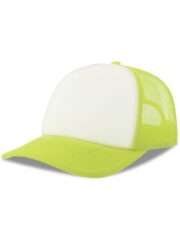 Rapper S 5 Panel Structured Foam Mid Profile Curved Visor Recycled Trucker Cap Adult - Image 5