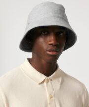 Bucket hat with metal eyelets (STAU893) - Image 4