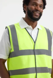 Hi Vis Safety Waistcoat - Image 3