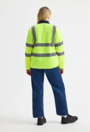Long Sleeve Hi Vis Safety Waistcoat - Image 4