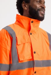 Hi Vis Bomber Jacket - Image 2