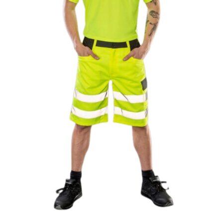 Safety cargo shorts