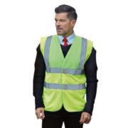 Hi-vis 2 band and braces waistcoat