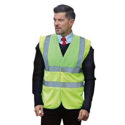 Hi-vis 2 band and braces waistcoat