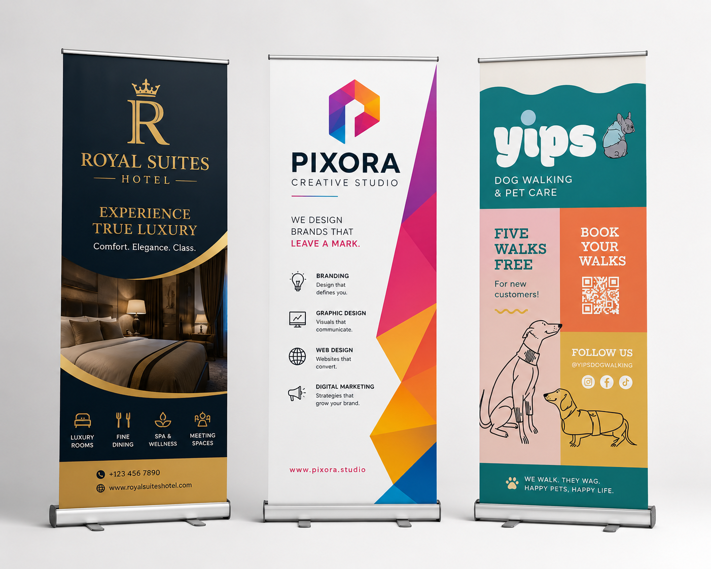 Pull-Up Display Banners