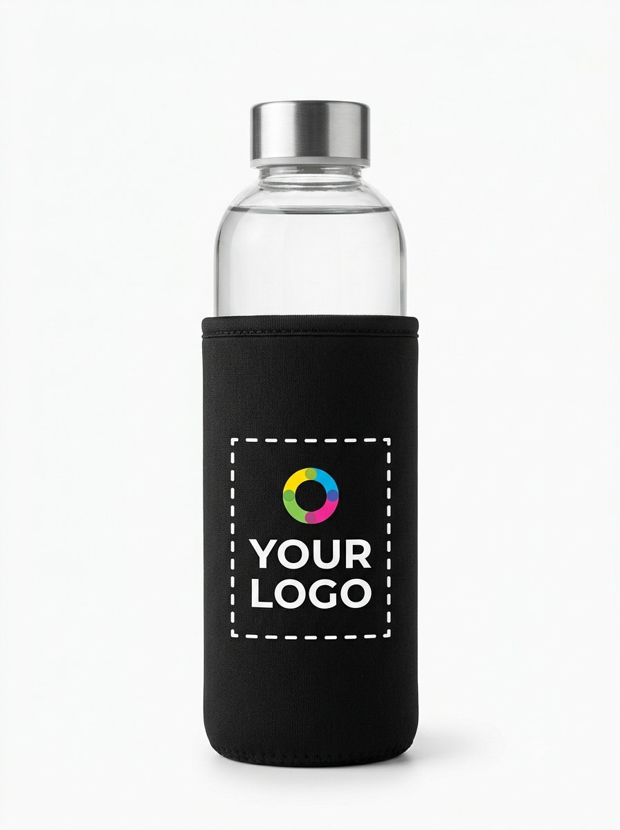 Glass Bottle with Sleeve