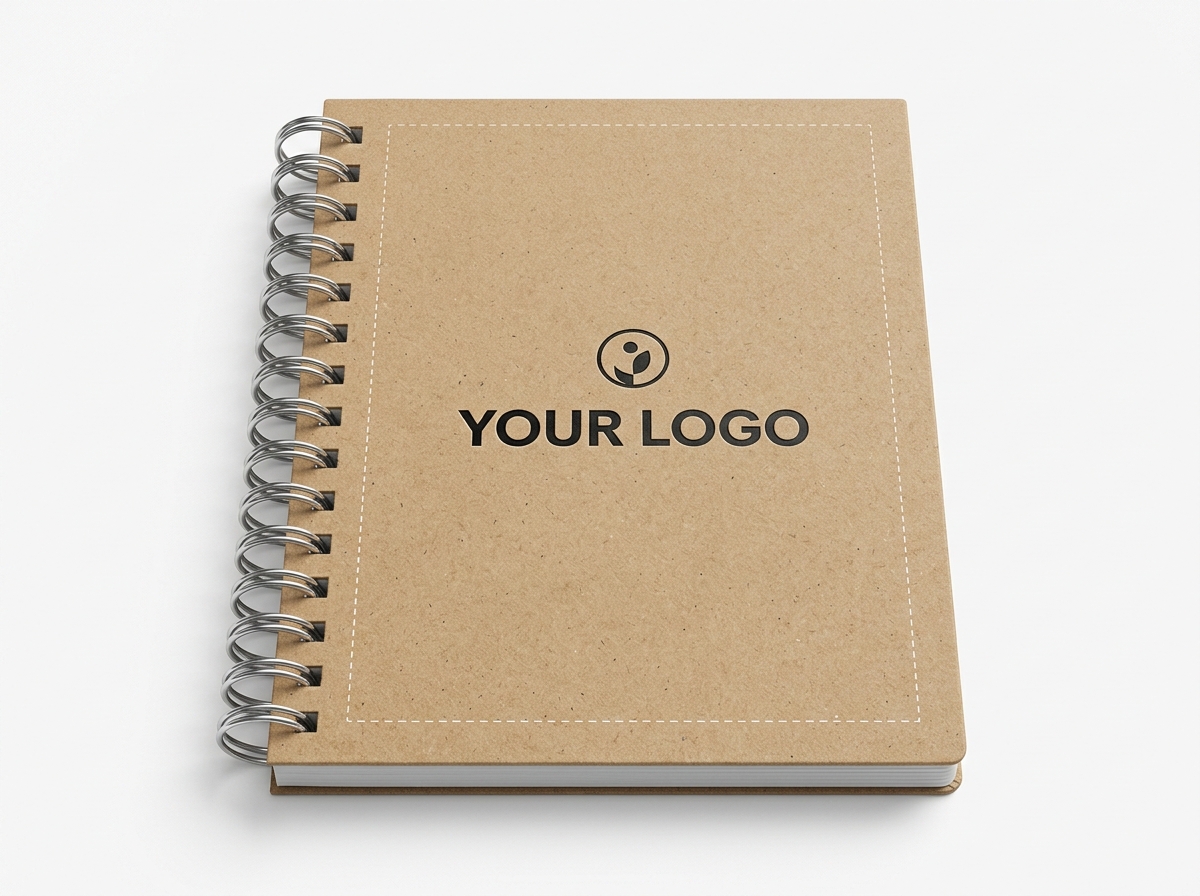 Spiral Bound Kraft Notebook