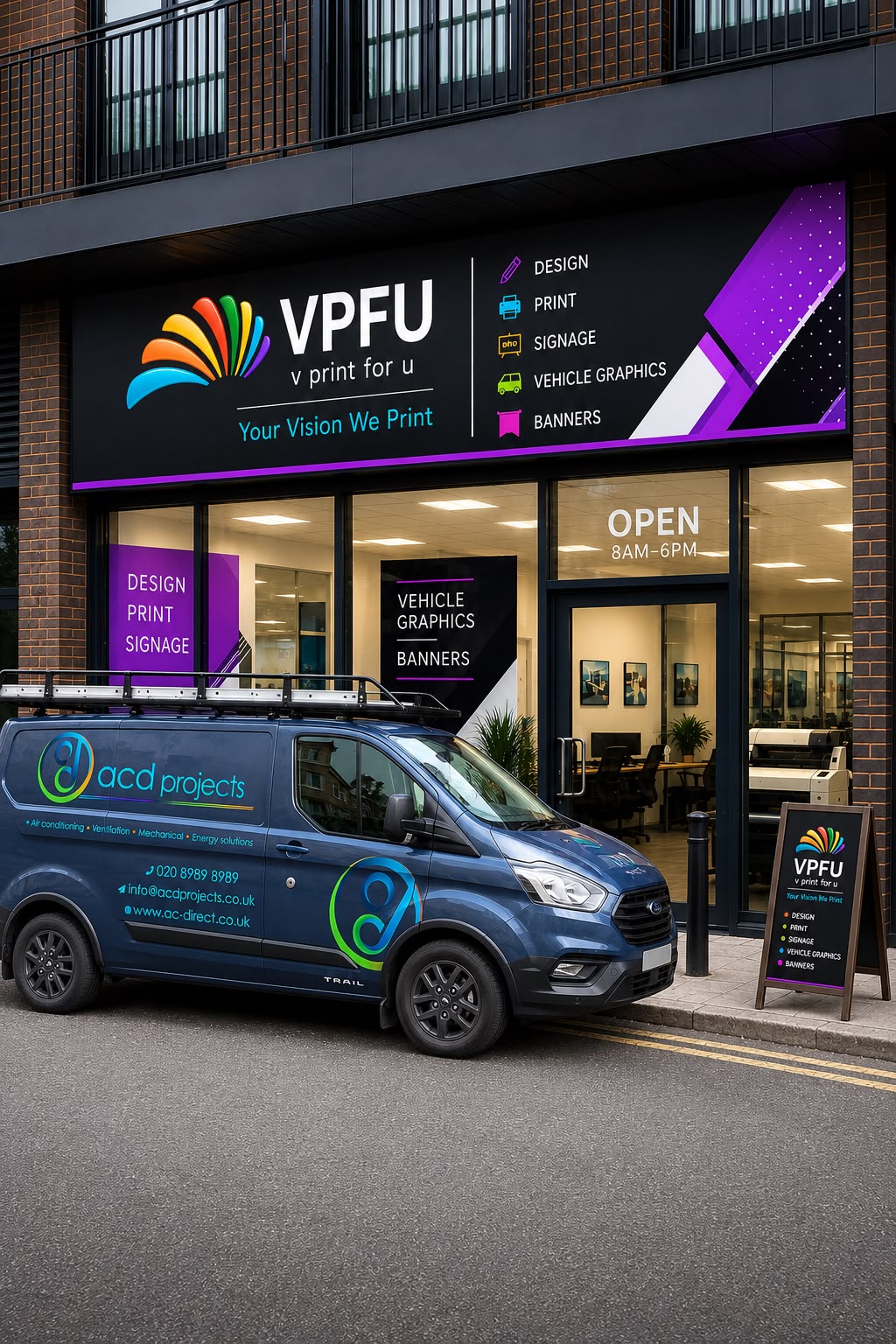 Vehicle Graphics & Shop Signs